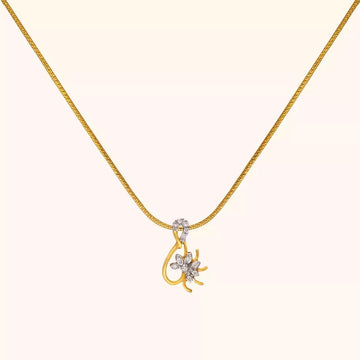 18 KT Diamond Pendant